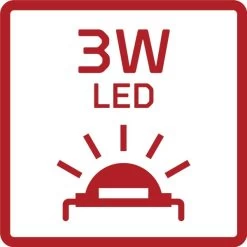 Gedore Stiftlampe, 3301758 -Gedore P all LED 3W CMKY 1 600x600