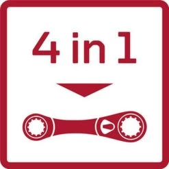 Gedore Red Dp.Ringratschenschl.R/L. 10+13, 3300899 -Gedore P all doubleringratchetspanner 4in1 1 600x600