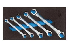 Gedore 1500 CT1-400 Doppelringschlüssel-Satz, Offen