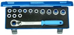 Gedore 19 SKU-20 Steckschlüssel-Satz 1/2 Zoll 14-tlg 10-24 Mm