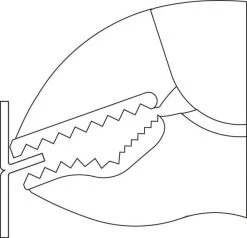 Gedore 137 11 Gripzange L 11 Zoll - 260 Mm -Gedore gedore gripzange 6406620 3 tz 1