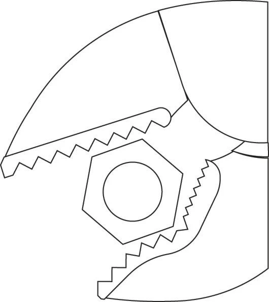 GEDORE 137 7 Gripzange L 7 Zoll - 185 Mm 5 GEDORE 137 7 Gripzange L 7 Zoll - 185 Mm – Bild 5