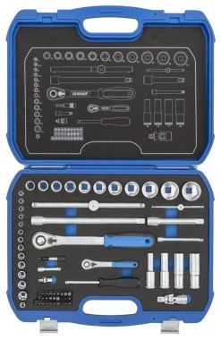 Gedore 19 BMC 20 Steckschlüssel-Satz 1/4+1/2 Zoll 69-tlg