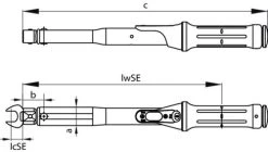 Gedore 4301-01 Torcofix SE 14x18 Mm 80-400 Nm -Gedore gedore torcofix se 1646206 tz 1