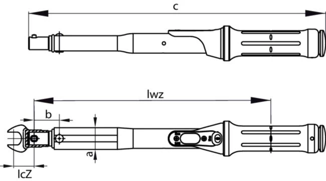 Gedore 4440-01 Torcofix Z 16, 80-400 Nm 2 Gedore 4440-01 Torcofix Z 16, 80-400 Nm – Bild 2