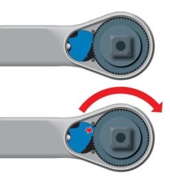 Gedore -Gedore gedore umschaltknarre 1436686 1 tz