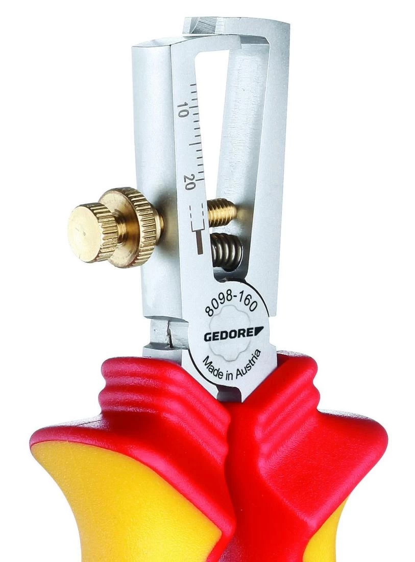 Gedore VDE-Abisolierzange Mit Hüllenisolierung 8098-160 H 2 Gedore VDE-Abisolierzange Mit Hüllenisolierung 8098-160 H – Bild 2