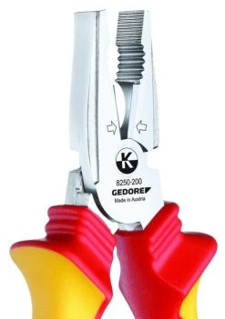 Gedore VDE 8250-200 H Kraft-Kombinationszange 200 Mm, Hüllenisolierung