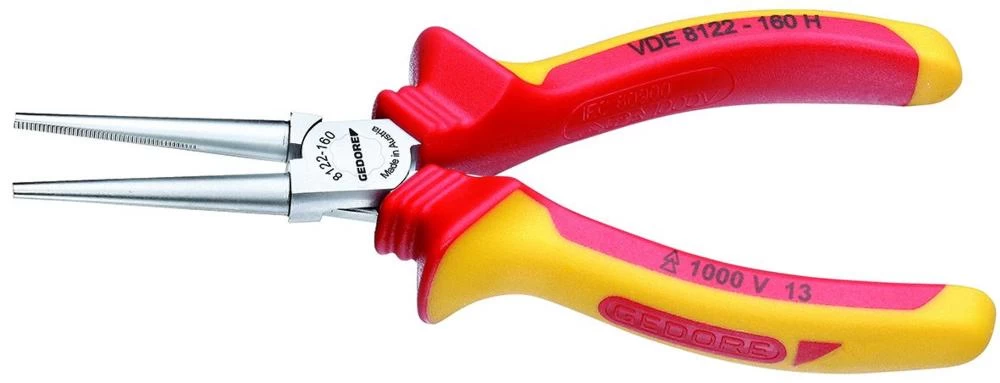 Gedore VDE-Rundzange 160 Mm, Hüllenisolierung, VDE 8122-160 H 2 Gedore VDE-Rundzange 160 Mm, Hüllenisolierung, VDE 8122-160 H – Bild 2