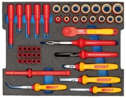 Gedore 1100-1094 VDE-Werkzeugsortiment HYBRID 53-tlg In L-BOXX -Gedore gedore vde werkzeugsortiment 2979063 1