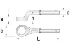 Gedore 2 ATM Zug-Ringschlüssel-Satz 19-tlg. 24-85 Mm -Gedore gedore zugringschluessel 6033840 tz