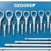 Gedore 2 ATM Zug-Ringschlüssel-Satz 19-tlg. 24-85 Mm