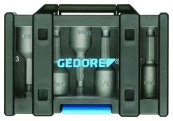 GEDORE 666-006 Bit-Box Steckschlüssel Maschinenaufnahme 6-teilig, 1 Set(s)