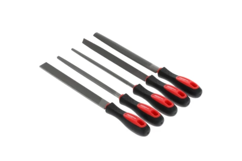 GEDORE R93000005 Feilensatz 3-kant + 4-kant + Flach + Rund + Halb 5-teilig, 1 Set(s) 1 GEDORE R93000005 Feilensatz 3-kant + 4-kant + Flach + Rund + Halb 5-teilig, 1 Set(s)