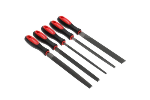 GEDORE R93000005 Feilensatz 3-kant + 4-kant + Flach + Rund + Halb 5-teilig, 1 Set(s) 10 GEDORE R93000005 Feilensatz 3-kant + 4-kant + Flach + Rund + Halb 5-teilig, 1 Set(s) – Bild 10