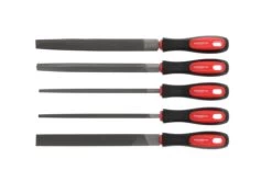 GEDORE R93000005 Feilensatz 3-kant + 4-kant + Flach + Rund + Halb 5-teilig, 1 Set(s) 21 GEDORE R93000005 Feilensatz 3-kant + 4-kant + Flach + Rund + Halb 5-teilig, 1 Set(s) -Gedore i0000240505