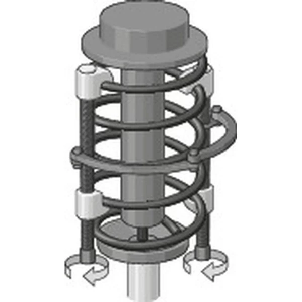 Gedore 1.78/S3 Universal-Federspanner Mit Bügel, 340 Mm, 8031460 2 Gedore 1.78/S3 Universal-Federspanner Mit Bügel, 340 Mm, 8031460 – Bild 2