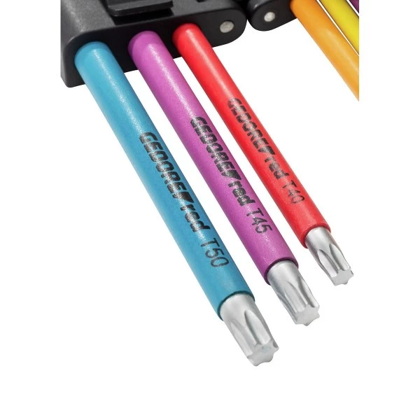 Gedore Winkelschraubendr.Satz TX T10-T50 9tlg Mit, 3301333 2 Gedore Winkelschraubendr.Satz TX T10-T50 9tlg Mit, 3301333 – Bild 2