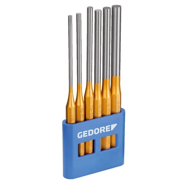 Gedore 119 L Splinttreiber-Satz, Lange Form, 6-teilig Im PVC-Halter, 8866290 1 Gedore 119 L Splinttreiber-Satz, Lange Form, 6-teilig Im PVC-Halter, 8866290