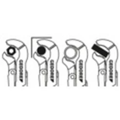 Gedore 100 2 Hochleistungs-Dreipunkt-Rohrzange ECK-SCHWEDE-snap 2", 4500300 -Gedore sgn td 4500220 tz a 600x600